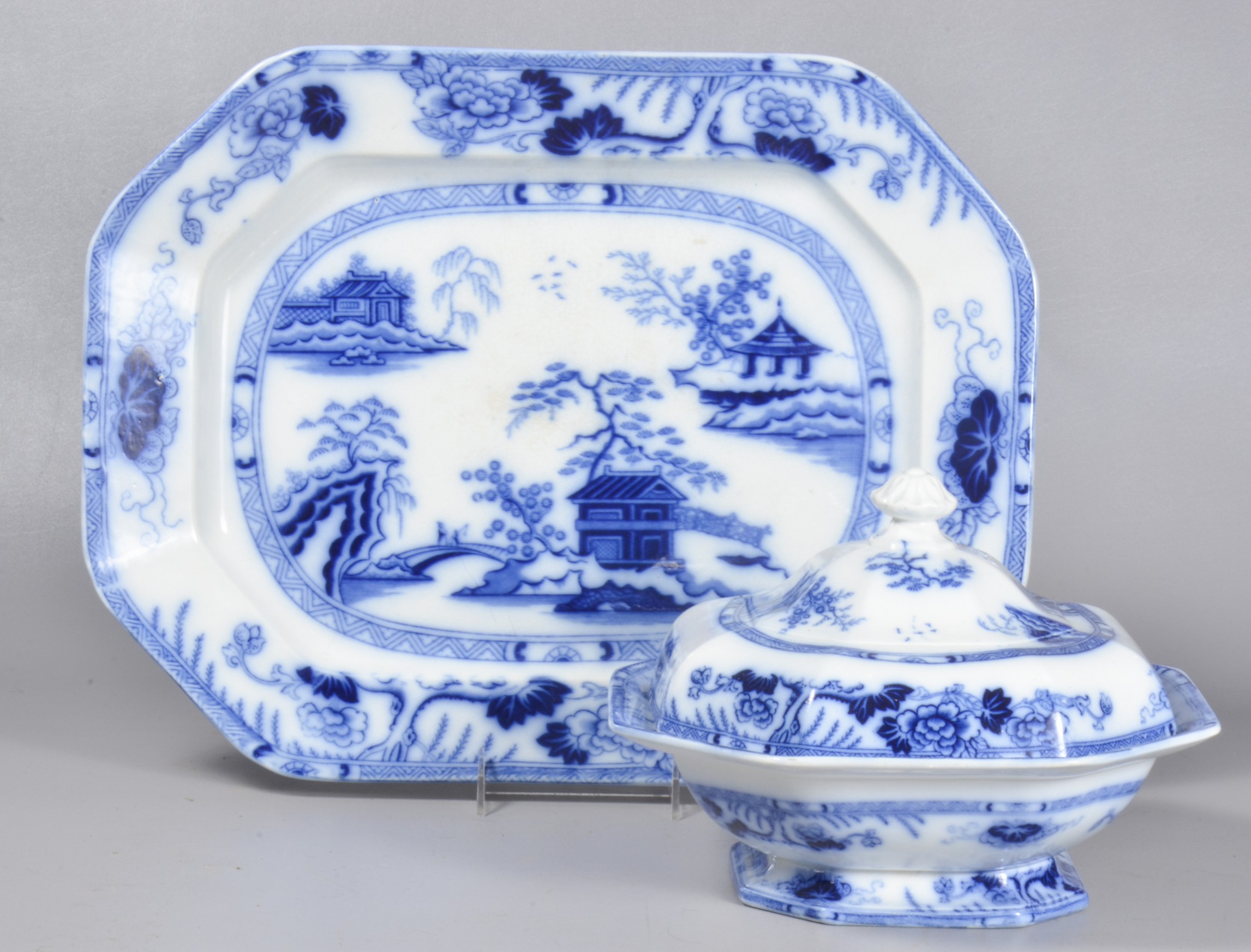 (2) Pcs Improved Stone China,