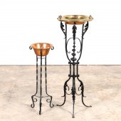2 PCS, IRON, COPPER & BRASS PL