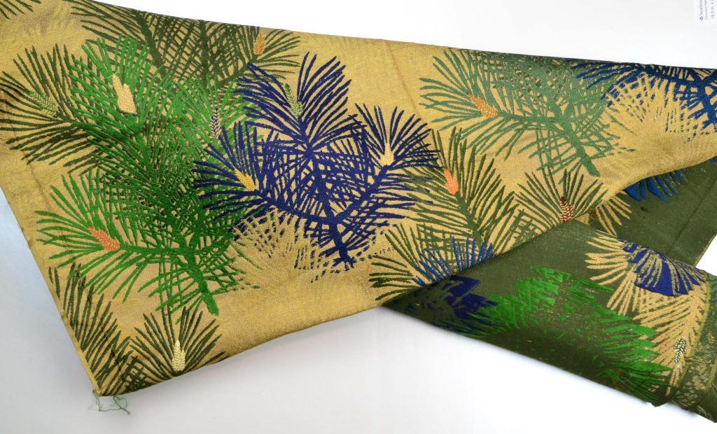 (2) Pcs. Japanese Obi Silk