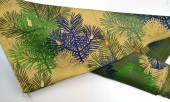 (2) Pcs. Japanese Obi Silk Mat