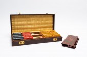 2 PCS, LEATHER POKER PLAYING C