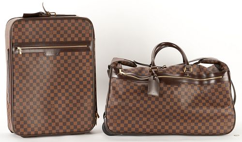 2 PCS. LOUIS VUITTON LUGGAGE,