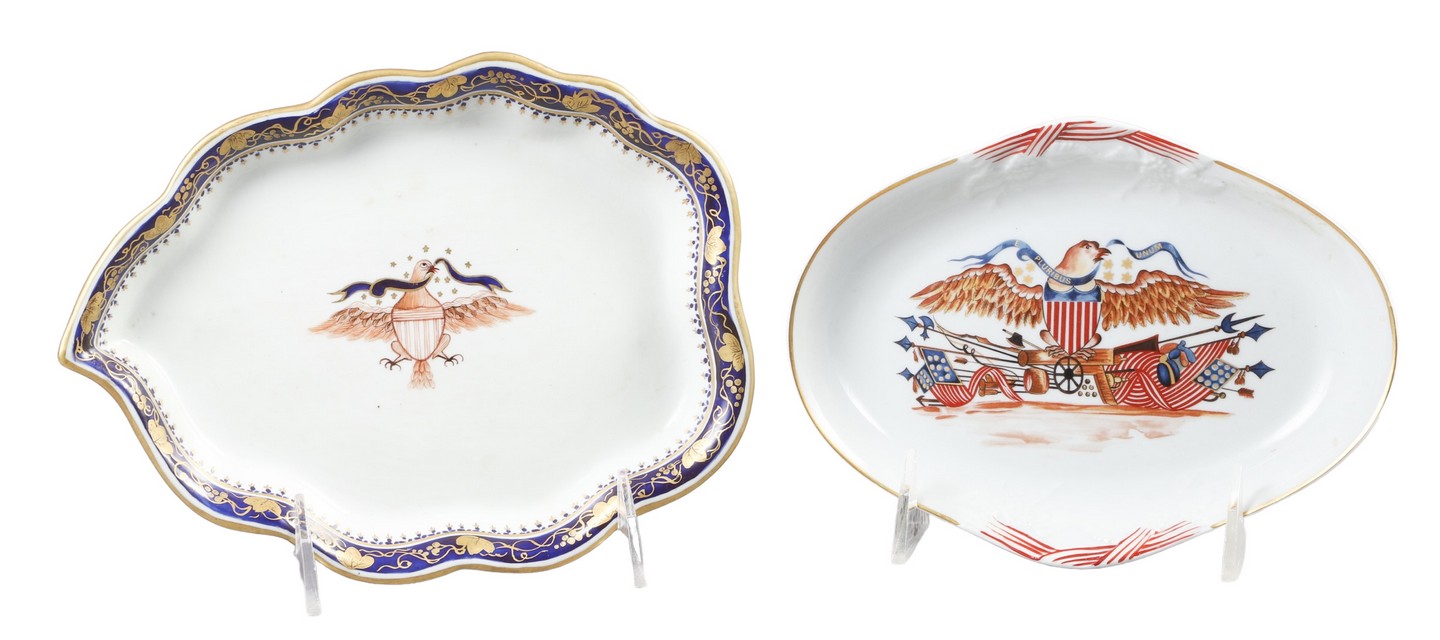 (2) Pcs Mottahedeh American Eagle