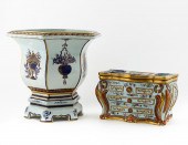 2 PCS, MOTTAHEDEH PORCELAIN DE