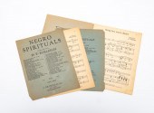2 PCS, NEGRO SPIRITUALS, ARR.