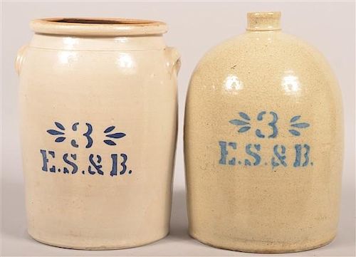 2 PCS. OF E.S. & B. (NEW