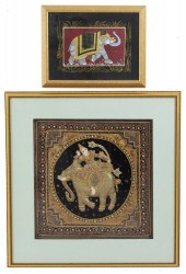 2 PCS OF INDO-CHINESE ARTWORK