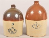 2 PCS. OF STONEWARE BY ENTERPR