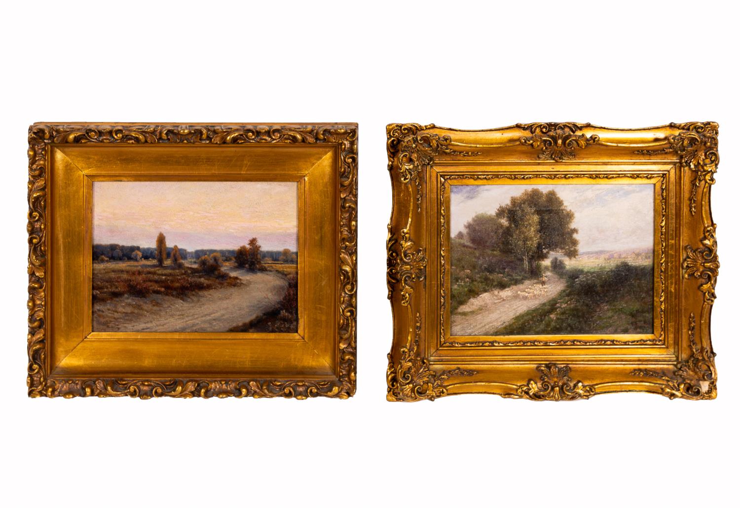 2 PCS, OLDRICH FARSKY LANDSCAPE