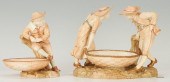 2 PCS. ROYAL WORCESTER J. HADL