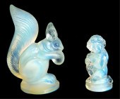 2 PCS SABINO FRANCE OPALESCENT