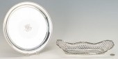 2 PCS. STERLING SILVER HOLLOWW