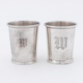 2 PCS, STERLING SILVER MINT JU