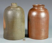 2 PCS SW VIRGINIA STONEWARE ,