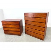 2 pcs VATNE MOBLER Rosewood Dr