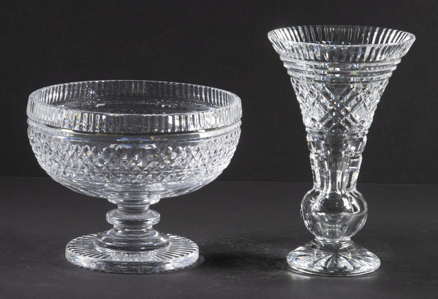 (2 PCS) WATERFORD CUT CRYSTAL Lot