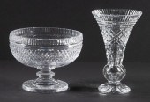 (2 PCS) WATERFORD CUT CRYSTAL