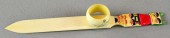 (2) Pcs.Inuit Ivory Scrimshaw