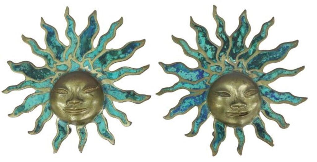 (2) PEPE MENDOZA MID-CENTURY SUN
