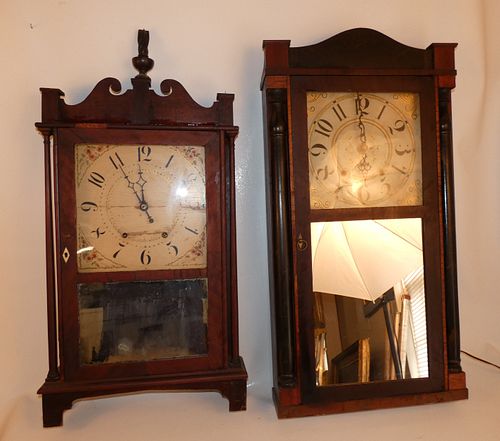 2 PERIOD CONN. SHELF CLOCKS2