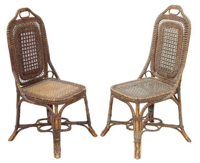 (2) PERRET ET VIBERT BAMBOO &