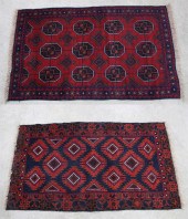2 PERSIAN AFGHAN TRIBAL THROW
