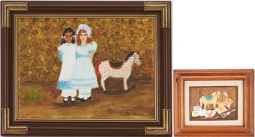 2 PETI CLEMENTS O/C PAINTINGS, TRUE
