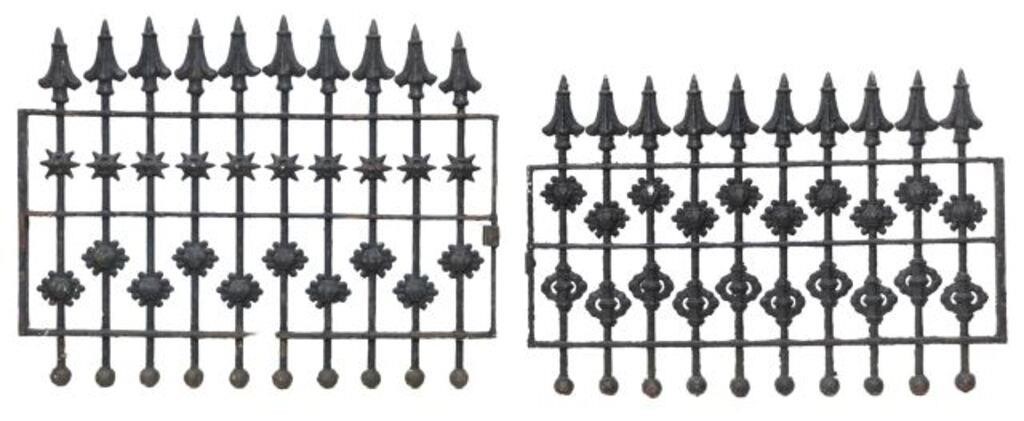 (2) PETITE ARCHITECTURAL IRON