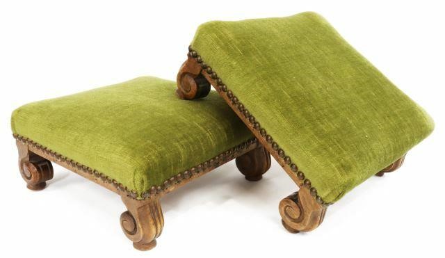 (2) PETITE FRENCH MOHAIR