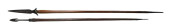 2 PHILIPPINE WROUGHT IRON CARV