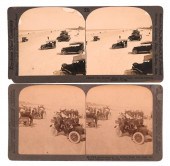(2) PHOTO STEREOVIEWS DAYTONA