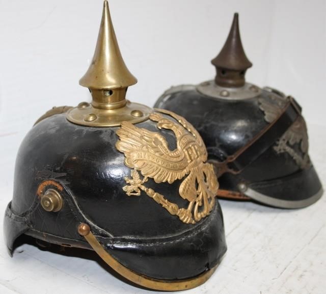 2 PICKELHAUBE WWI PRUSSIAN
