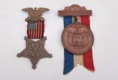 2 PIECE GAR CIVIL WAR VETERANS