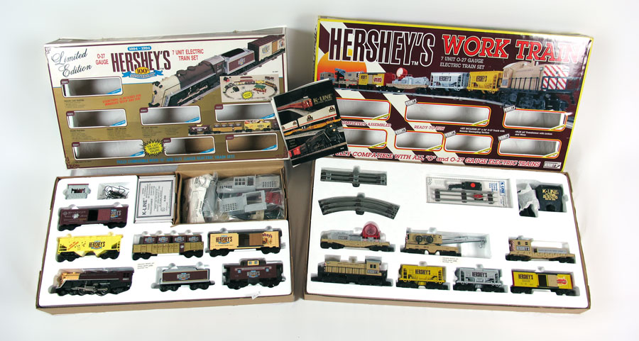 2 PIECE HERSHEY K-LINE O GAUGE