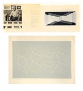 2-PIECE JOSEPH ALBERS SERIGRAP