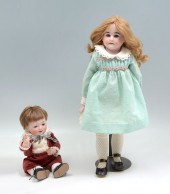 2 PIECE KESTNER BOY DOLL AND B