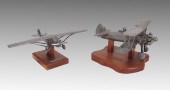 2 PIECE MICHAEL RICKER PEWTER