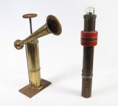 2 PIECE NAUTICAL SHIPS HORN &