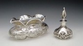 2 PIECE SILVER OVERLAY CENTERB