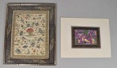 2 PIECES ASIAN TEXTILE ART2 pi