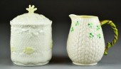 (2) Pieces Belleek PorcelainTo