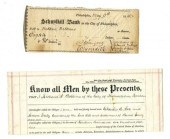 2 pieces.  Documents Signed. G