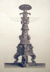 2 pieces.  Etchings. Piranesi,
