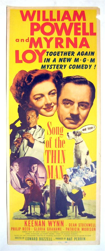 2 pieces.  Movie Posters: "Song