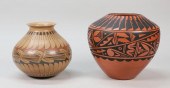 2 PIECES NATIVE AMERICAN POTTE