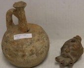 2 PIECES OF ANCIENT ROMAN POTT