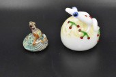2 PIECES OF ART GLASS2 pieces,