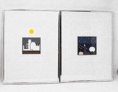 2 PIECES OF ARTWORK SIGNED CHR