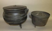 2 PIECES OF CAST IRON HEARTH C