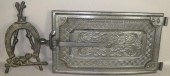 2 PIECES OF CAST IRONca. 1840-